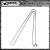 正規取扱 VASSER（バッサー） V-Tag LCL Chain 0.5mm(VタグLCLチェーン 線径0.5mm)45cm、50cm