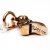 正規取扱 VASSER（バッサー） Biker Boot Pendant Copper w/Silver Ball Chain(バイカーブーツペンダント コッパー)