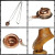 VASSER（バッサー）Daddy's Hat Pendant Copper(ダディーズハットペンダントコッパー) w/Chain
