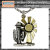 VASSER(バッサー)Western Dream Pendant SilverxBrass(ウェスタンドリームペンダントシルバーxブラス) w/Chain