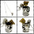 VASSER(バッサー)Painter Joy Pendant SilverxBrass(ペインタージョイペンダントシルバーxブラス) w/Chain