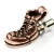 正規取扱 VASSER（バッサー） Biker Boot Phone Strap 2nd Copper(バイカーブーツ携帯ストラップ２nd コッパー)