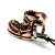 正規取扱 VASSER（バッサー） Biker Boot Phone Strap 2nd Copper(バイカーブーツ携帯ストラップ２nd コッパー)