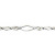 VASSER（バッサー）Ruins Eye Wallet Chain ～The Loop of Time～ 47cm(ルインズアイウォレットチェーン) Silver