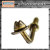 VASSER(バッサー)Hat Rack Brass Hook A(帽子掛け型Ｌ字フック ハット)5個入り