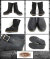 Wescoウエスコ　正規ディーラー Boss ボス Black ブラック, 9height, #4014sole, Nickle Buckle BS63