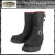 Wescoウエスコ 正規 Boss Black Roughout,9height,#100sole,Harness Toe,Red Leather Lining BS66