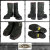 Wescoウエスコ 正規 Boss Black Roughout,9height,#100sole,Harness Toe,Red Leather Lining BS66