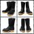 Wescoウエスコ 正規ディーラー Boss ボス Black Leather, 10height, #100HoneySole, Nickel Buckles BS76