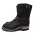 Wescoウエスコ 正規ディーラー Boss ボス Black Leather, 8height, #100Sole, Nickel Buckles BS79