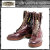 正規 Wescoウエスコ Jobmaster,  Burgundy, Leather Lining Thinsulate, 10height, 705sole, Western Toe, Lace in Zipper, JM41
