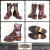 正規 Wescoウエスコ Jobmaster, Burgundy, Leather Lining Thinsulate, 10height, 705sole, Western Toe, Lace in Zipper, JM41