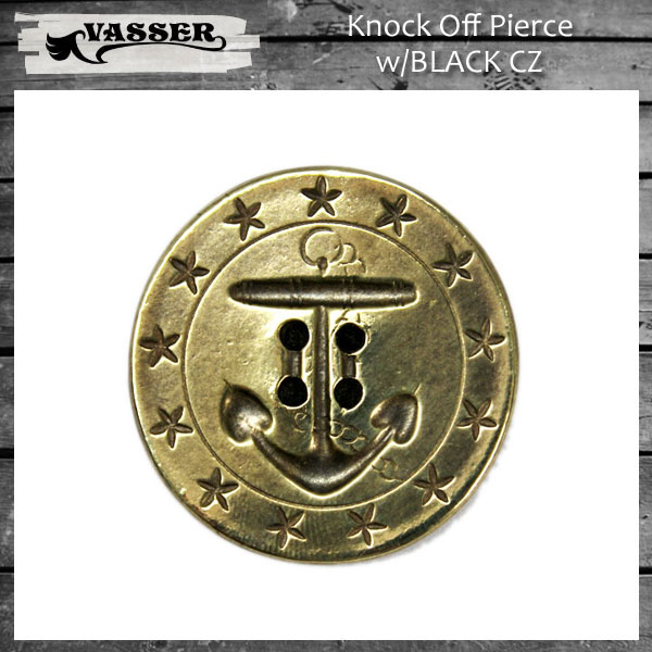 VASSER（バッサー）13 Star Anchor Concho (13スターアンカーコンチョ）