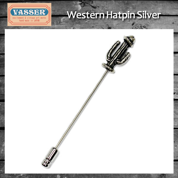 VASSER(バッサー)Western Hatpin Silver(ウェスタンハットピンシルバー)