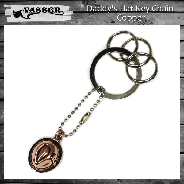 VASSER（バッサー）Daddy's Hat Key Chain Copper(ダディーズハットキーチェーンコッパー)