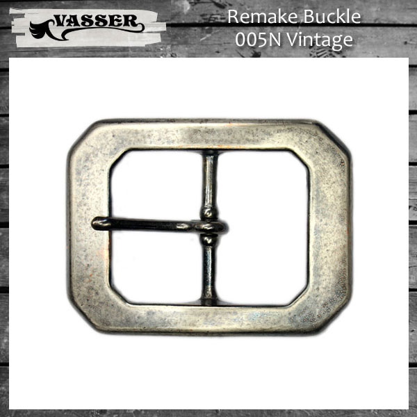 VASSER（バッサー）Remake Buckle 005N Vintage(リメイクバックル005N ビンテージ)45mm ニッケル