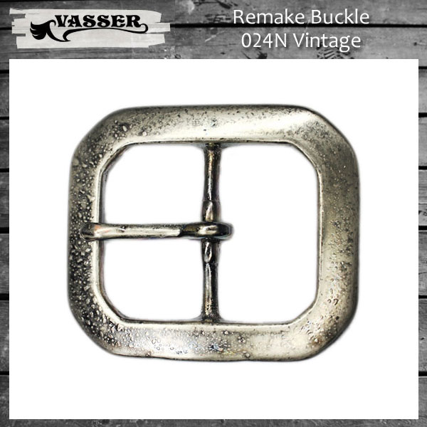 VASSER（バッサー）Remake Buckle 024N Vintage(リメイクバックル024N ビンテージ)40mm ニッケル