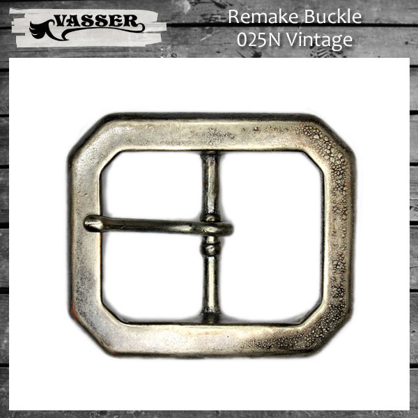 VASSER（バッサー）Remake Buckle 025N Vintage(リメイクバックル025N ビンテージ)45mm ニッケル