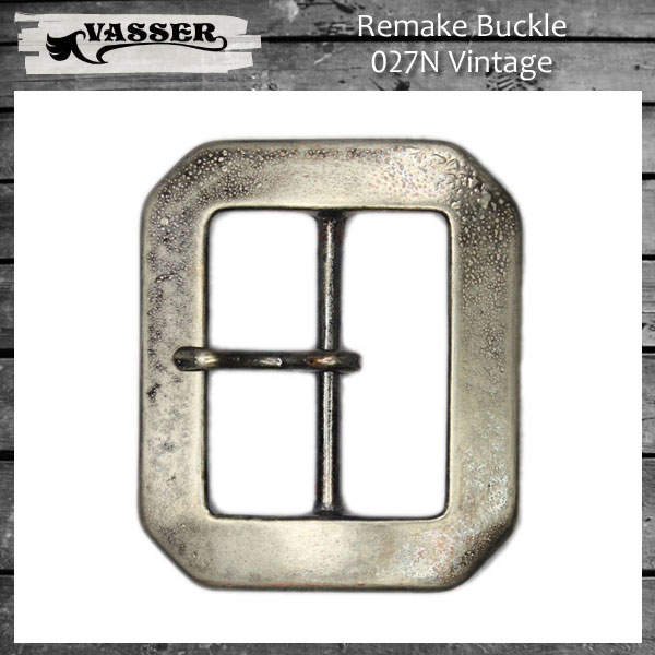 VASSER（バッサー）Remake Buckle 027N Vintage(リメイクバックル027N ビンテージ)45mm ニッケル