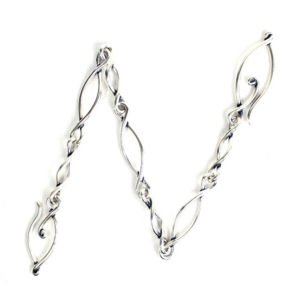 VASSER（バッサー）Ruins Eye Wallet Chain ～The Loop of Time～ 47cm(ルインズアイウォレットチェーン) Silver