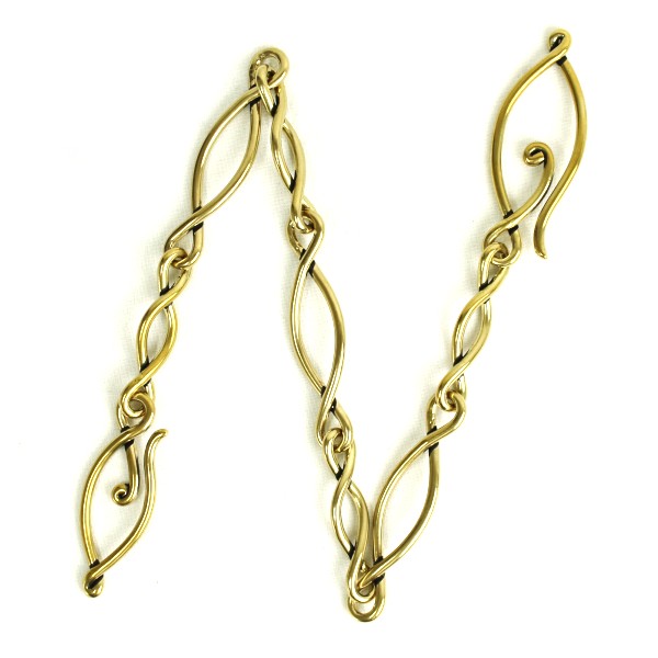 VASSER（バッサー）Ruins Eye Wallet Chain ～The Loop of Time～ 47cm(ルインズアイウォレットチェーン) Brass