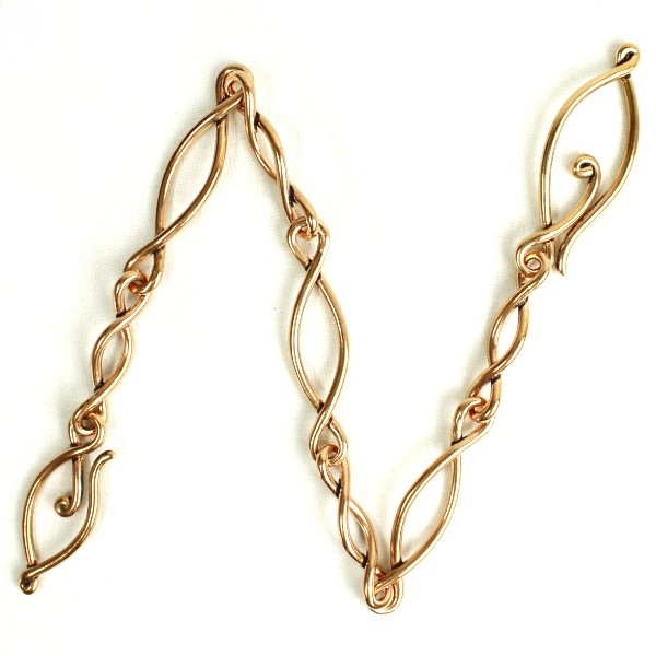 VASSER（バッサー）Ruins Eye Wallet Chain ～The Loop of Time～ 47cm(ルインズアイウォレットチェーン) Copper