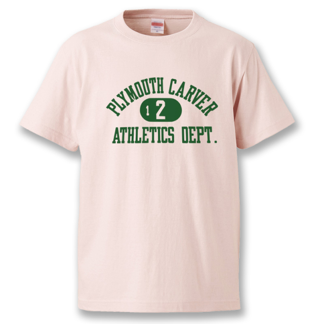 Tシャツ 半袖 メンズ【ビンテージ柄カレッジプリントTシャツ