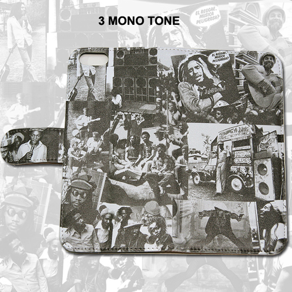 手帳型 iPhone Plus カバー】スマホケース 手帳タイプ【Reggae