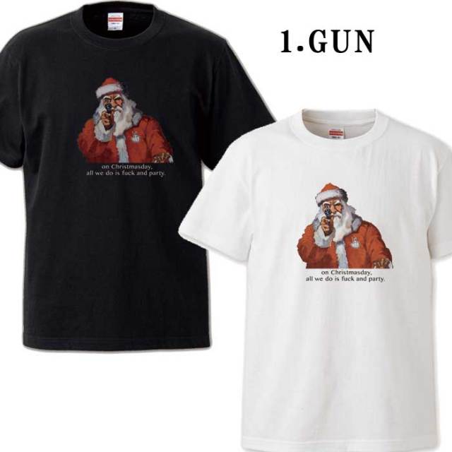 クリスマス Tシャツ 大きいサイズ カッコイイ デザイン おもしろ