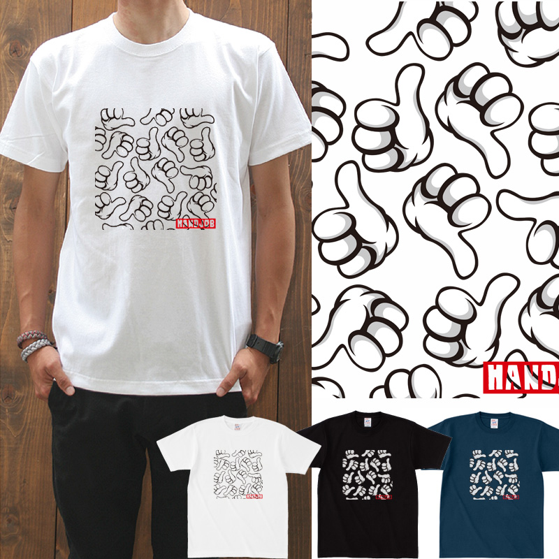 半袖 Tシャツメンズ【HANDJOB/prd041】【Tシャツパラダイス・まとめ買割引・2p5000円送無】【メール便送料無料】通販 楽天カード分割/05P03Dec16