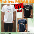 Tシャツメンズ/大きいサイズ/ビッグTシャツパラダイス対象/【Water-KETU/prd011big】まとめ割
