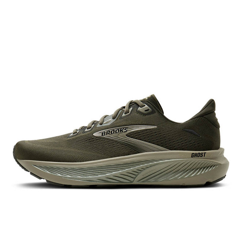 ブルックス ゴースト18 BROOKS Ghost18 カーキ メンズ スニーカー BRM-4933KK