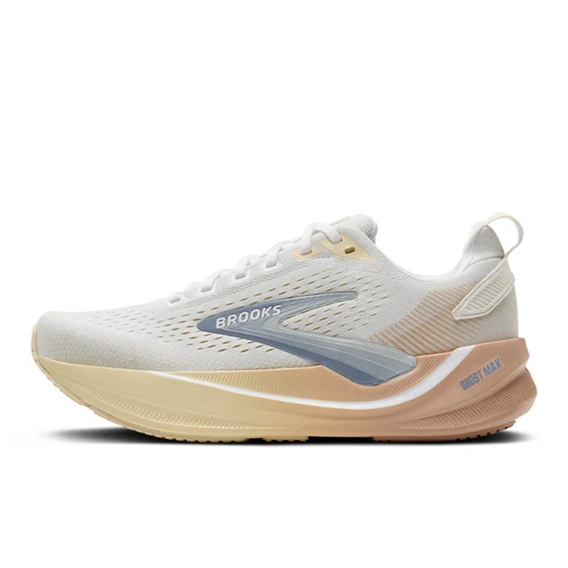 ブルックス ゴーストマックス4 BROOKS Ghost MAX 4 ホワイト/ピンク レディース スニーカー BRW-4852W/P