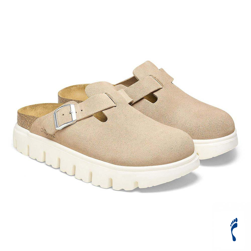 BIRKENSTOCKビルケンシュトックBostonChunkyボストンチャンキースエードレザー1026176