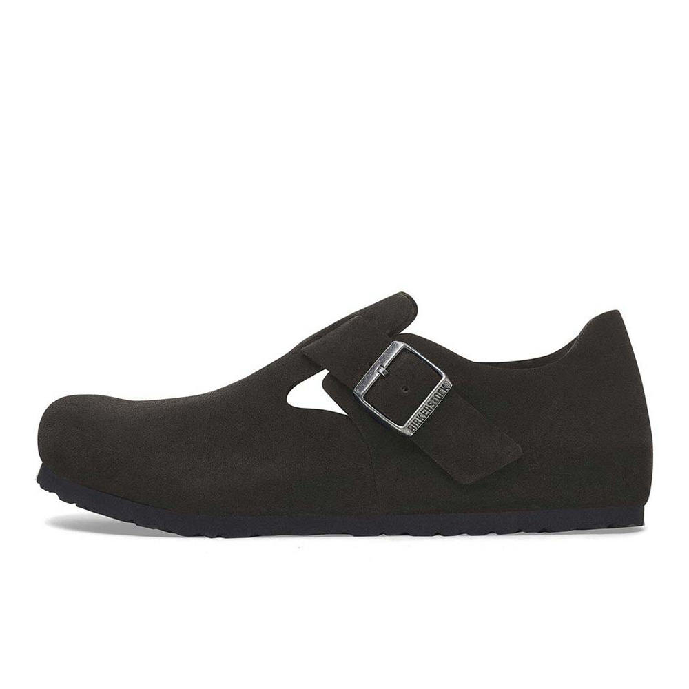ビルケンシュトック ロンドン スエードレザー BIRKENSTOCK London ブラック レディース シューズ ナロー幅 1028078