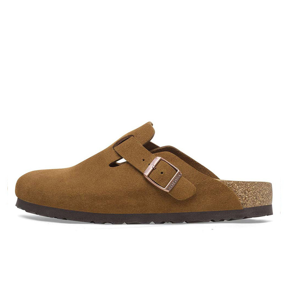 ビルケンシュトック ボストン スエードレザー BIRKENSTOCK Boston ミンク メンズ サンダル レギュラー幅 1027110
