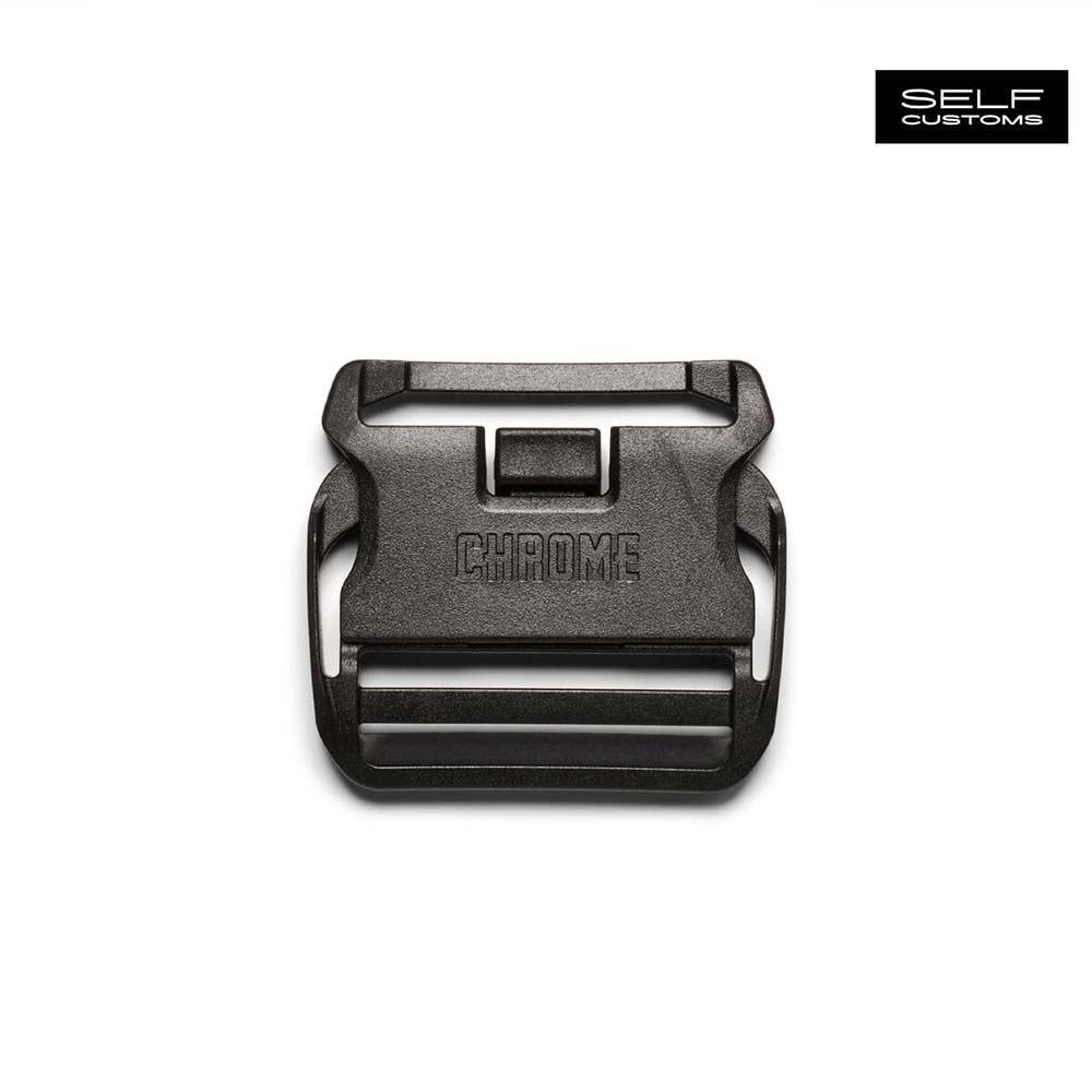 CHROMEクロームLARGE3PTPLASTICBUCKLEラージ3PTプラスチックバックルAC252BK