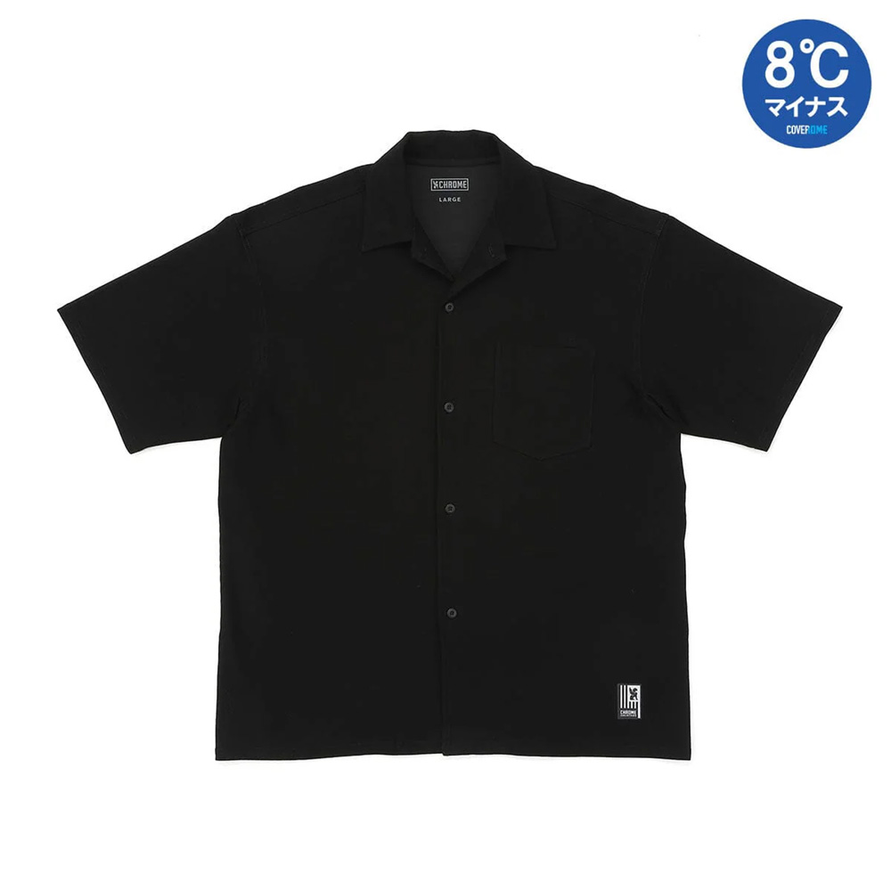 CHROMEクロームLSCSHIRTWIDEFITOGLOGOライムストーンケーブシャツオリジナルロゴJP280BK