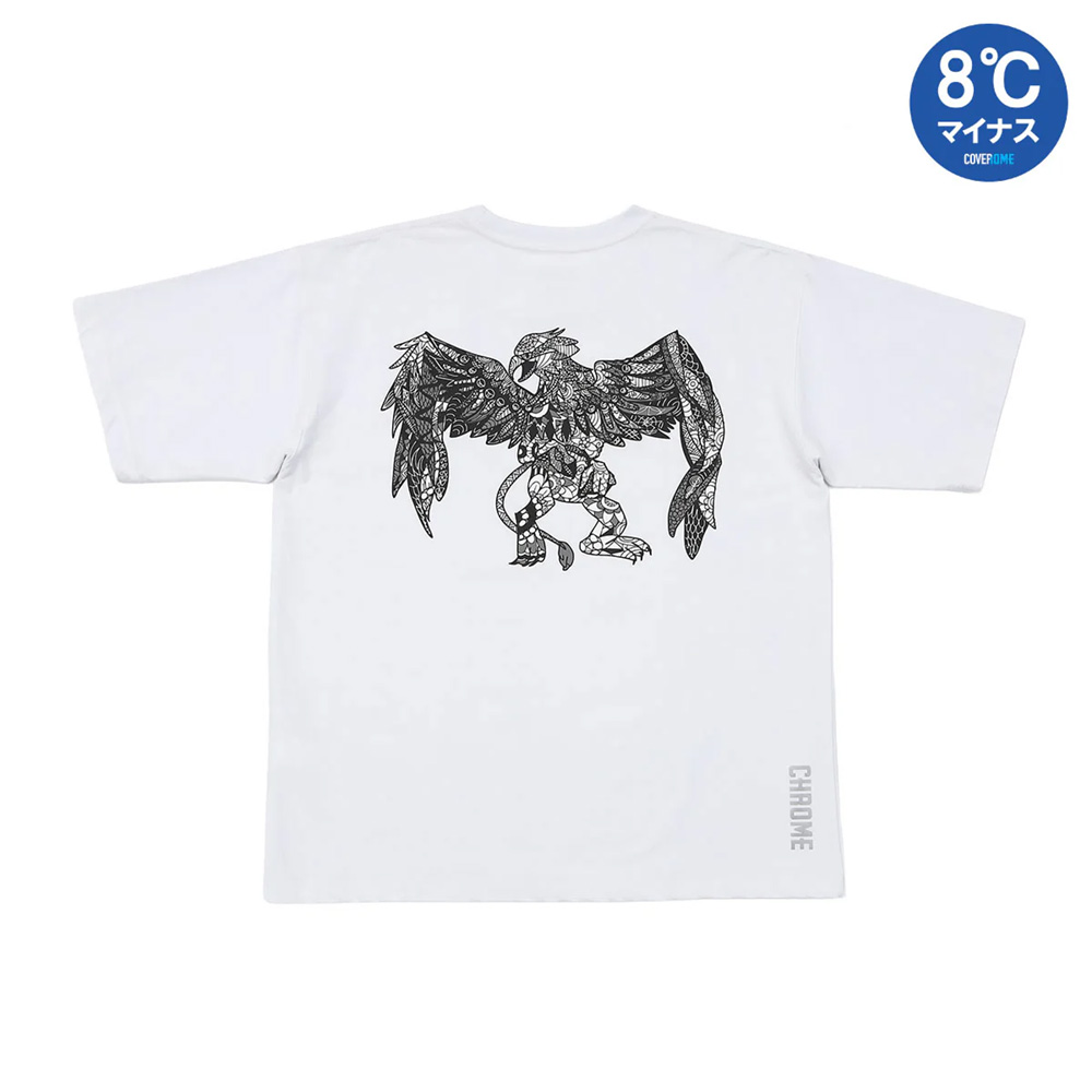 CHROMEクロームLSCTEEWIDEFITNATSUKIライムストーンケーブティーワイドフィットNATSUKIJP286WH