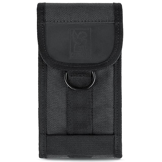 クローム スマートフォンケース ラージ フォン ポーチ CHROME LARGE PHONE POUCH BLACK iPhone Plus BAG ACCESSORIES AC126BK