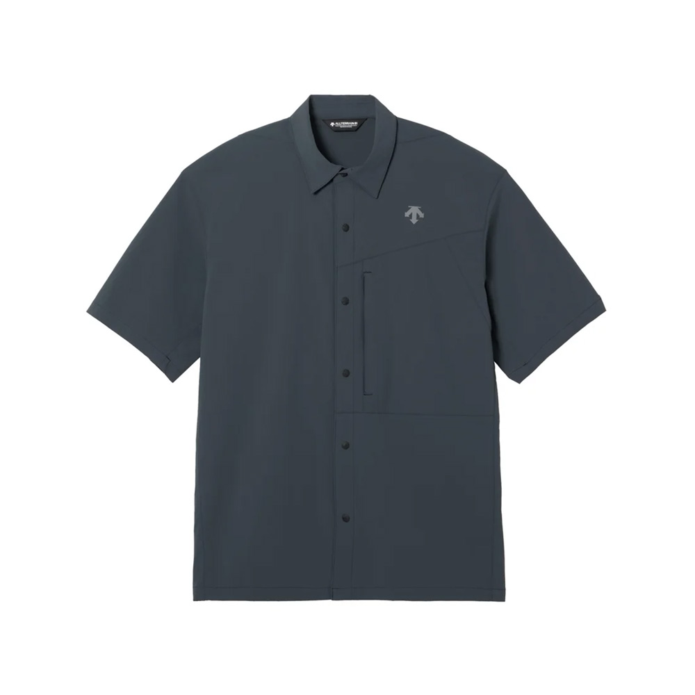 DESCENTEデサントWINDSHELLH/SSHIRTPB.ウィンドシェルハーフスリーブシャツポケッタブル仕様DO6SHS01M-NV13