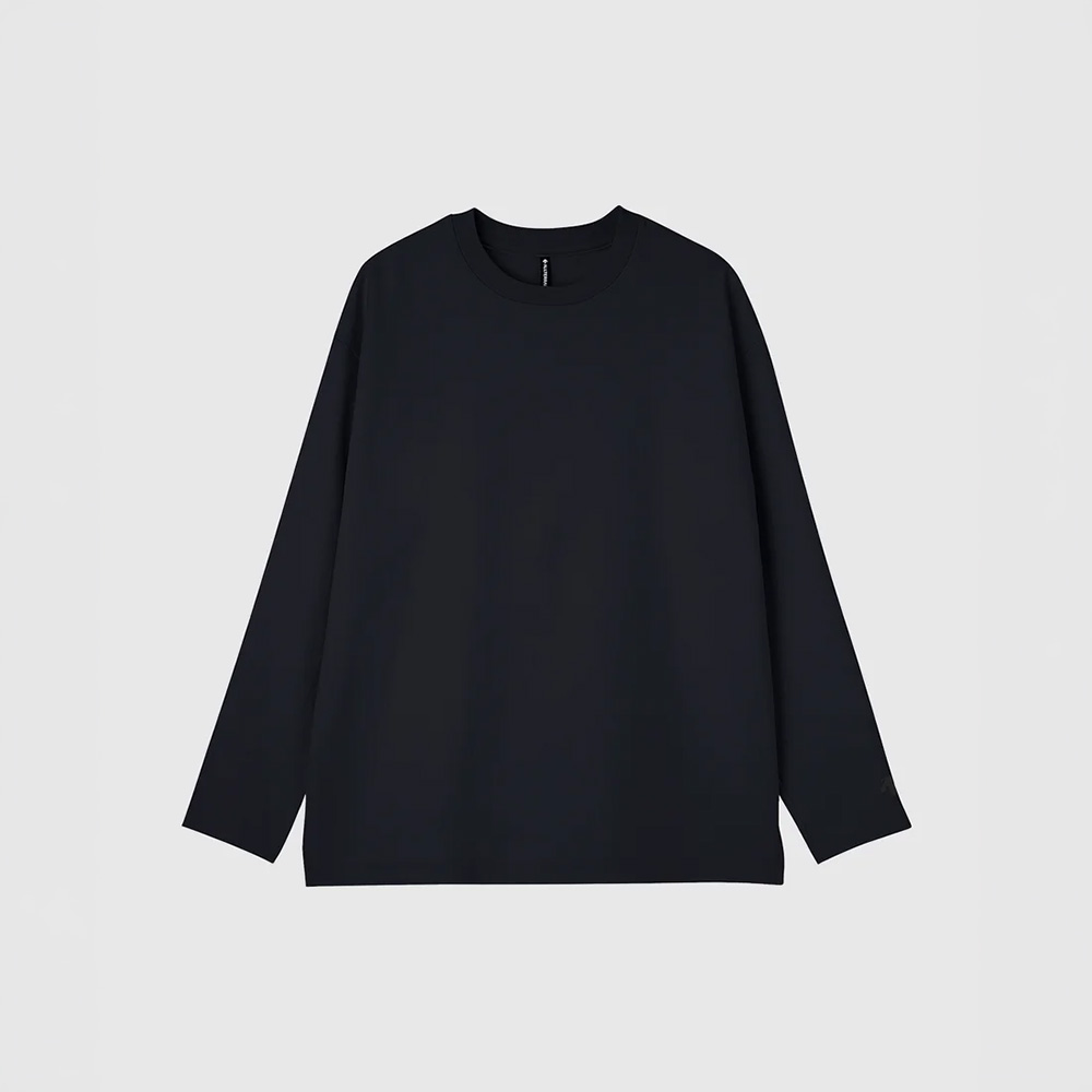 DESCENTEデサントSTRETCHTWILLL/ST-SHIRTストレッチツイルロングスリーブTシャツDU6FLTI2M-NV01