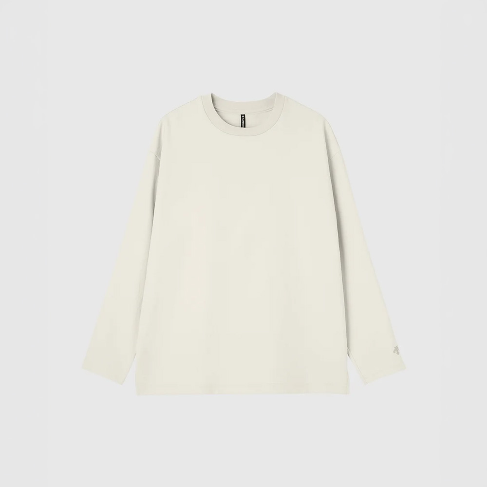 DESCENTEデサントSTRETCHTWILLL/ST-SHIRTストレッチツイルロングスリーブTシャツDU6FLTI2M-WH00
