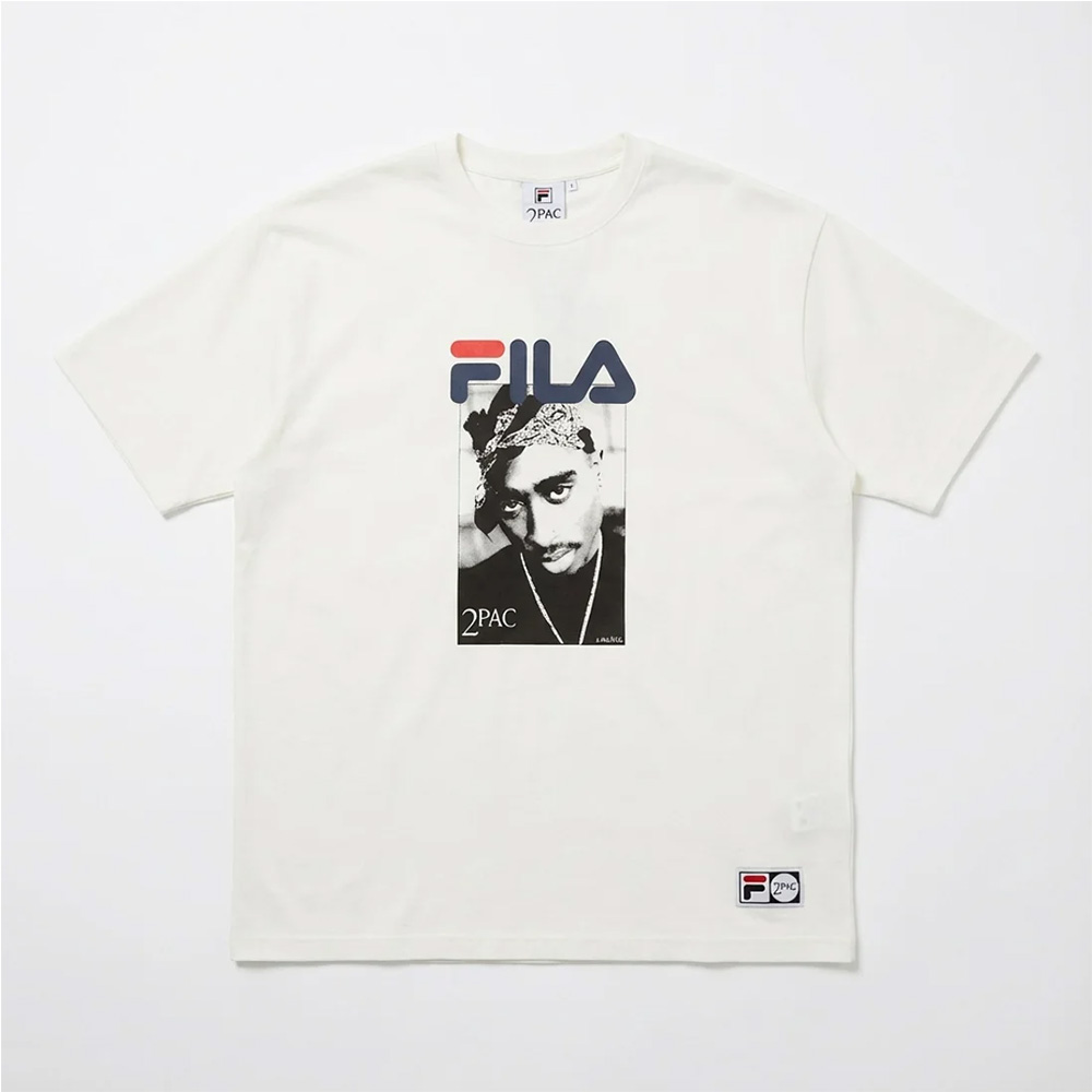 FILAフィラS/SPHOTOTEE03ショートスリーブティーシャツSM6SAU703-WT0