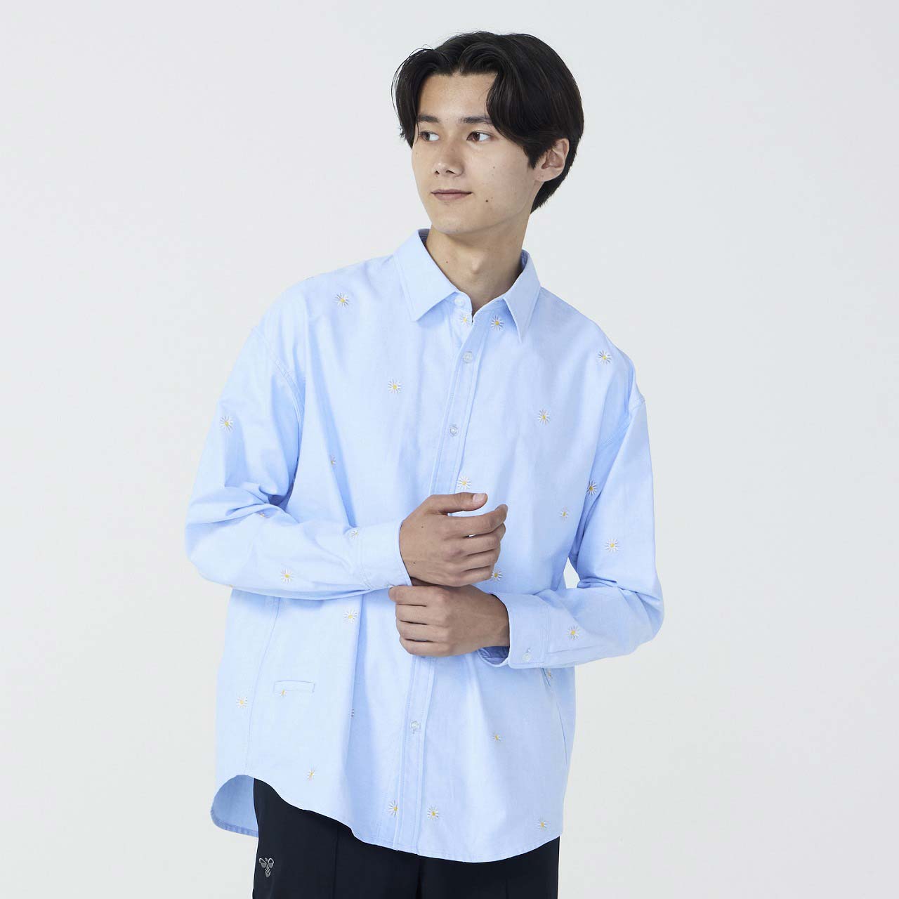 hummelヒュンメルhummelPLAYヒュンメルプレイ長袖フルボタンシャツHAP7232-75