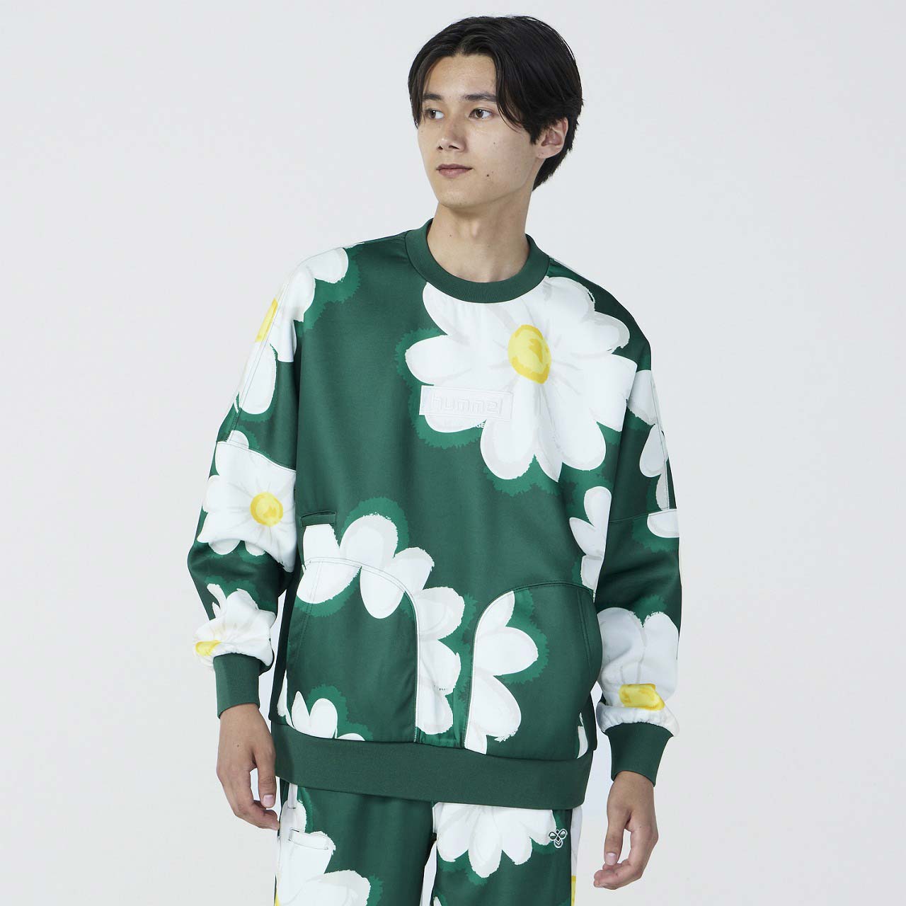 hummelヒュンメルhummelPLAYヒュンメルプレイスウェットクルーネックHAP8303C-50P