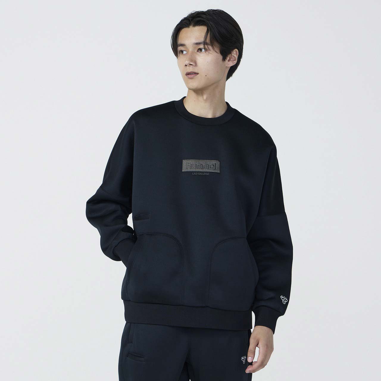 hummelヒュンメルhummelPLAYヒュンメルプレイスウェットクルーネックHAP8303C-90