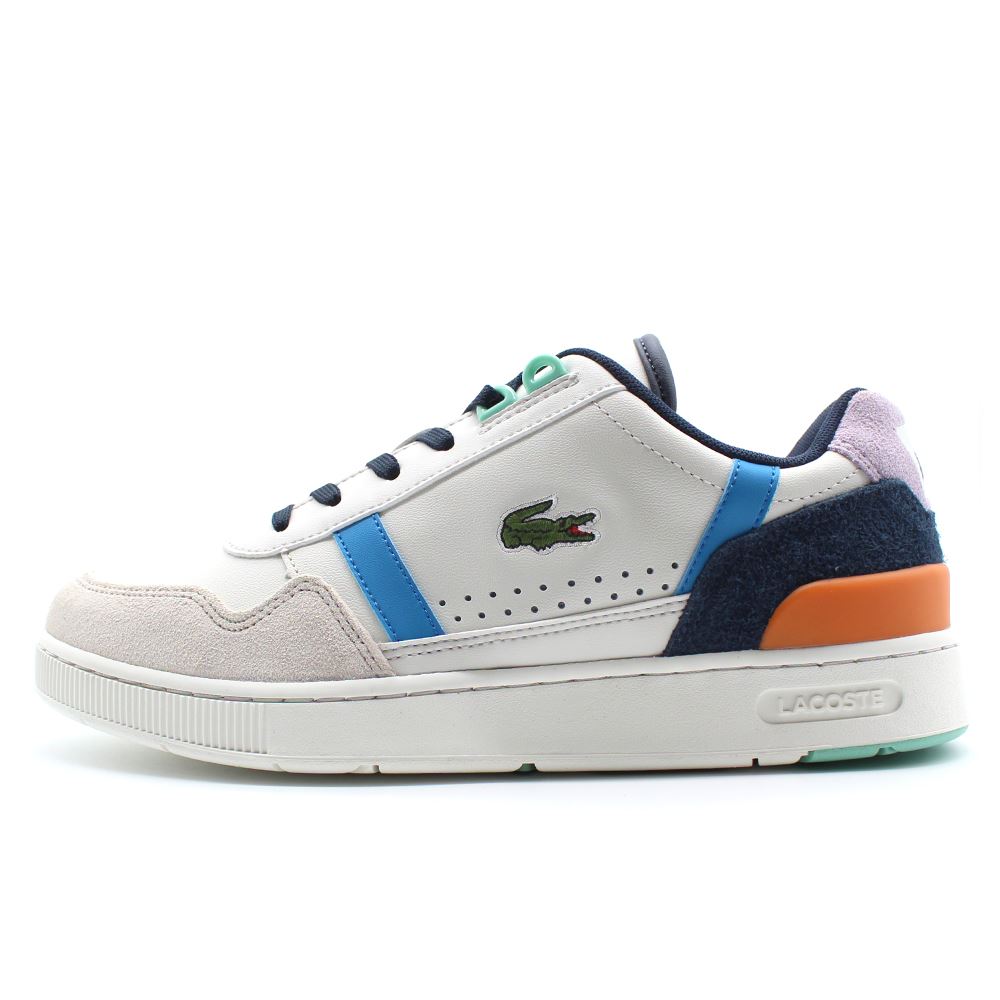 ラコステ Lacoste T Clip 0121 P ホワイト メンズ スニーカー Sm 2q9