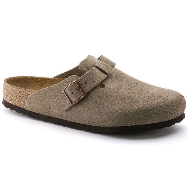 最終値下げBIRKENSTOCKバッグヘッドBostonスエードです 25CM 紛らわしく