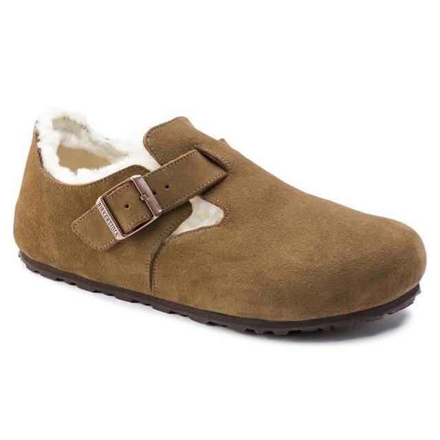 BIRKENSTOCKビルケンシュトックLondonShearlingロンドンシアリングスエードレザー1014963